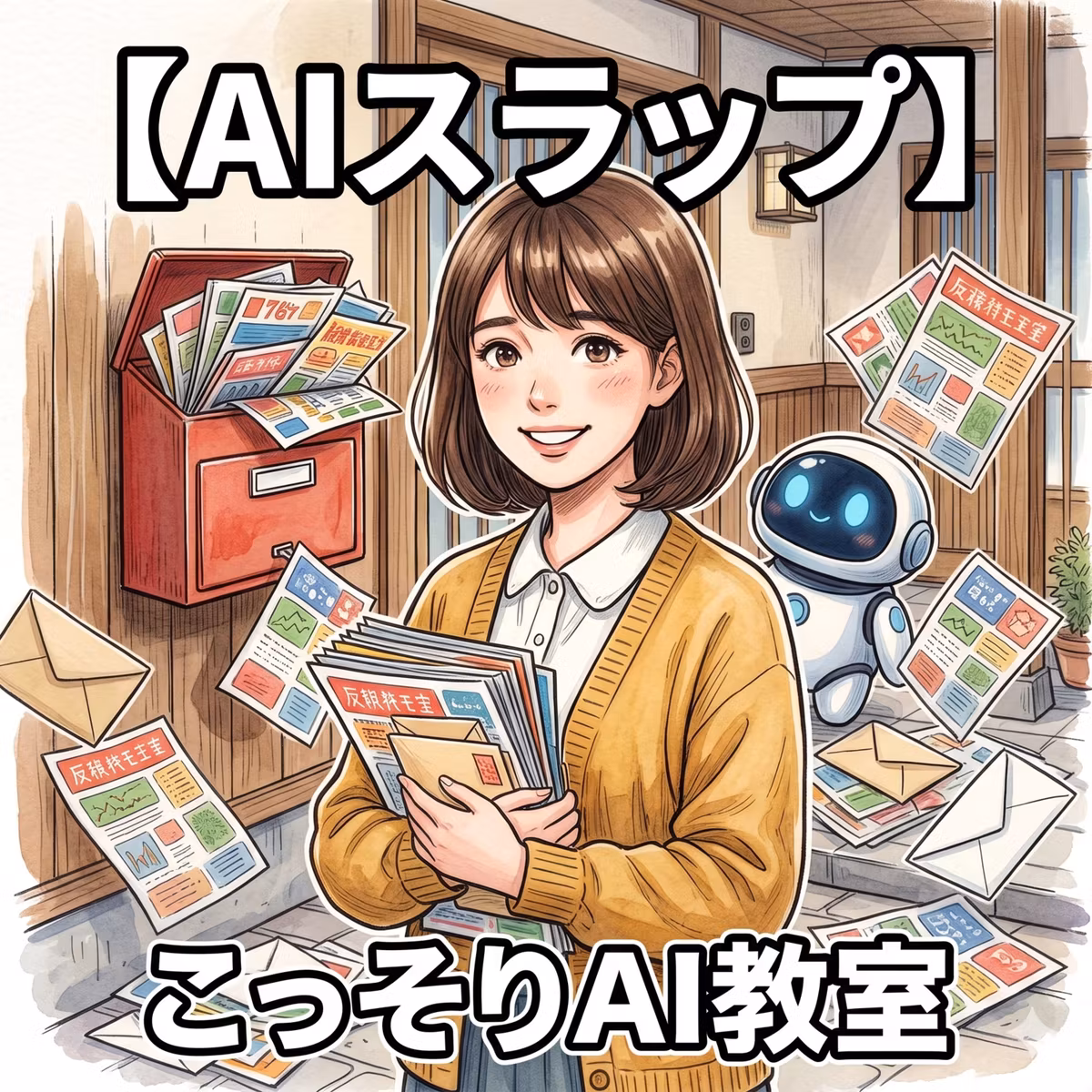 【AIスラップ】チラシだらけのポスト、実はネットでも…