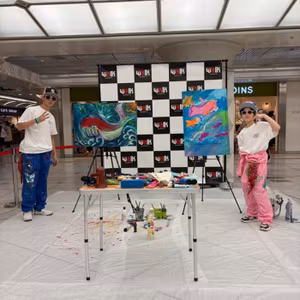 #489 ライブペイント祭り始まりました❣️