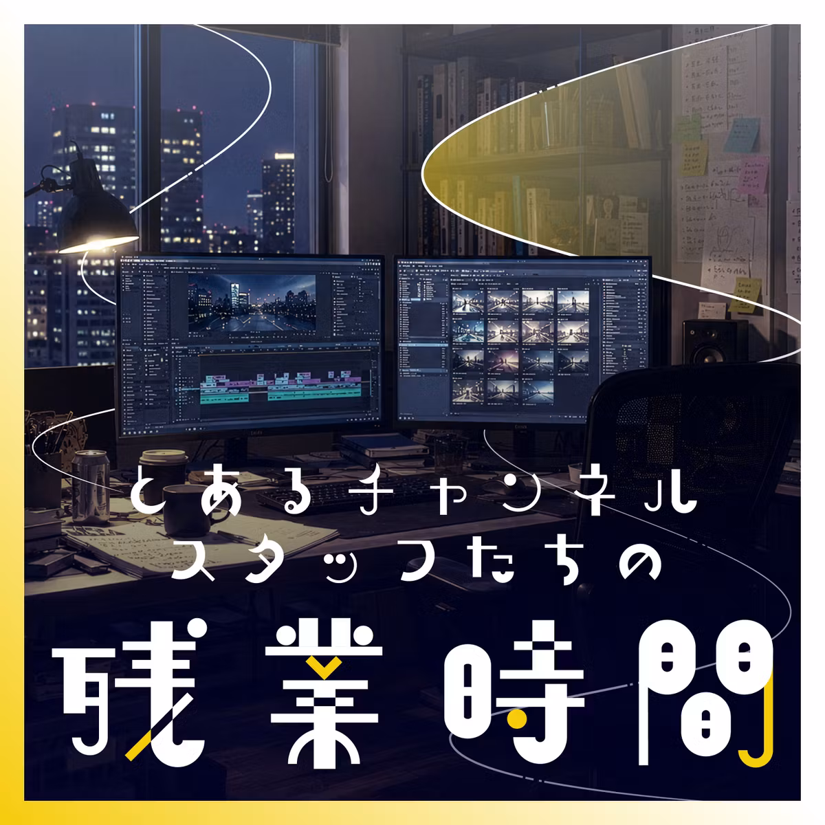 とあるチャンネルスタッフたちの残業時間