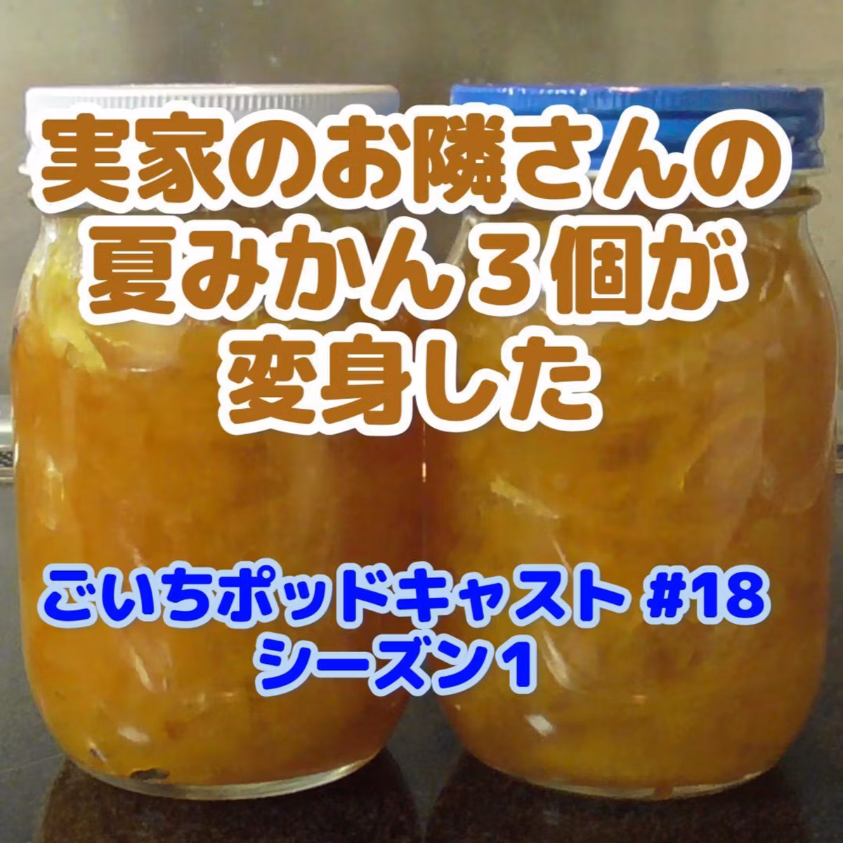 実家のお隣さんの夏みかん３個が変身した｜ごいちポッドキャスト#18｜家庭菜園がおもしろい シーズン１