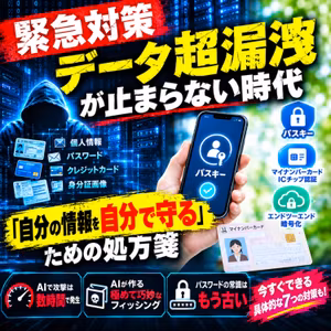 【緊急対策】データ超漏洩時代