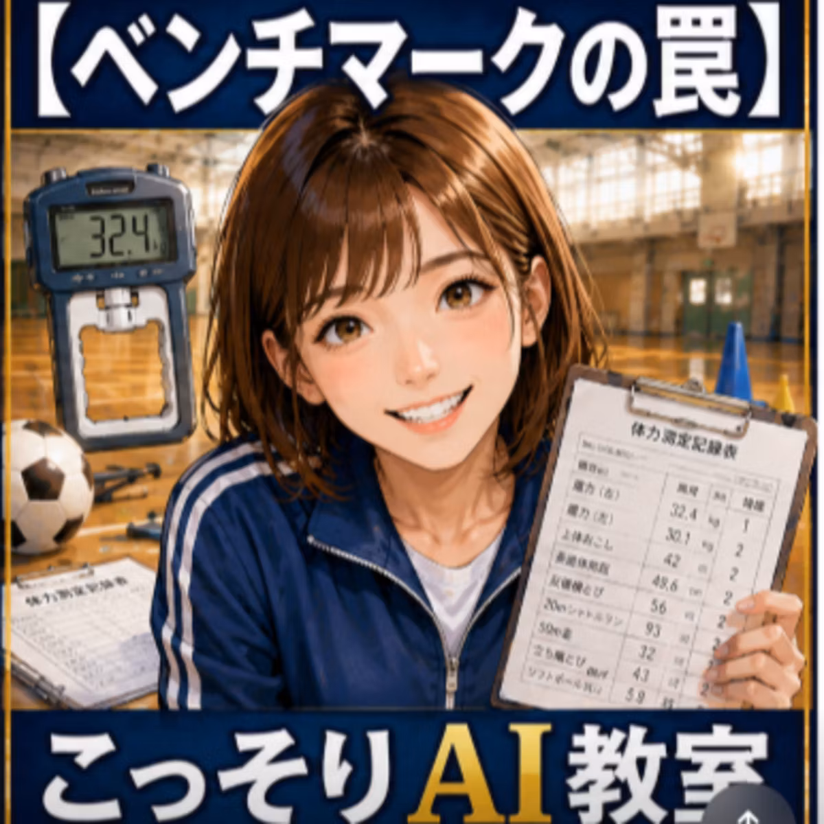 【ベンチマークの罠】体力測定で1位でも試合で勝てない理由、AIも同じだった