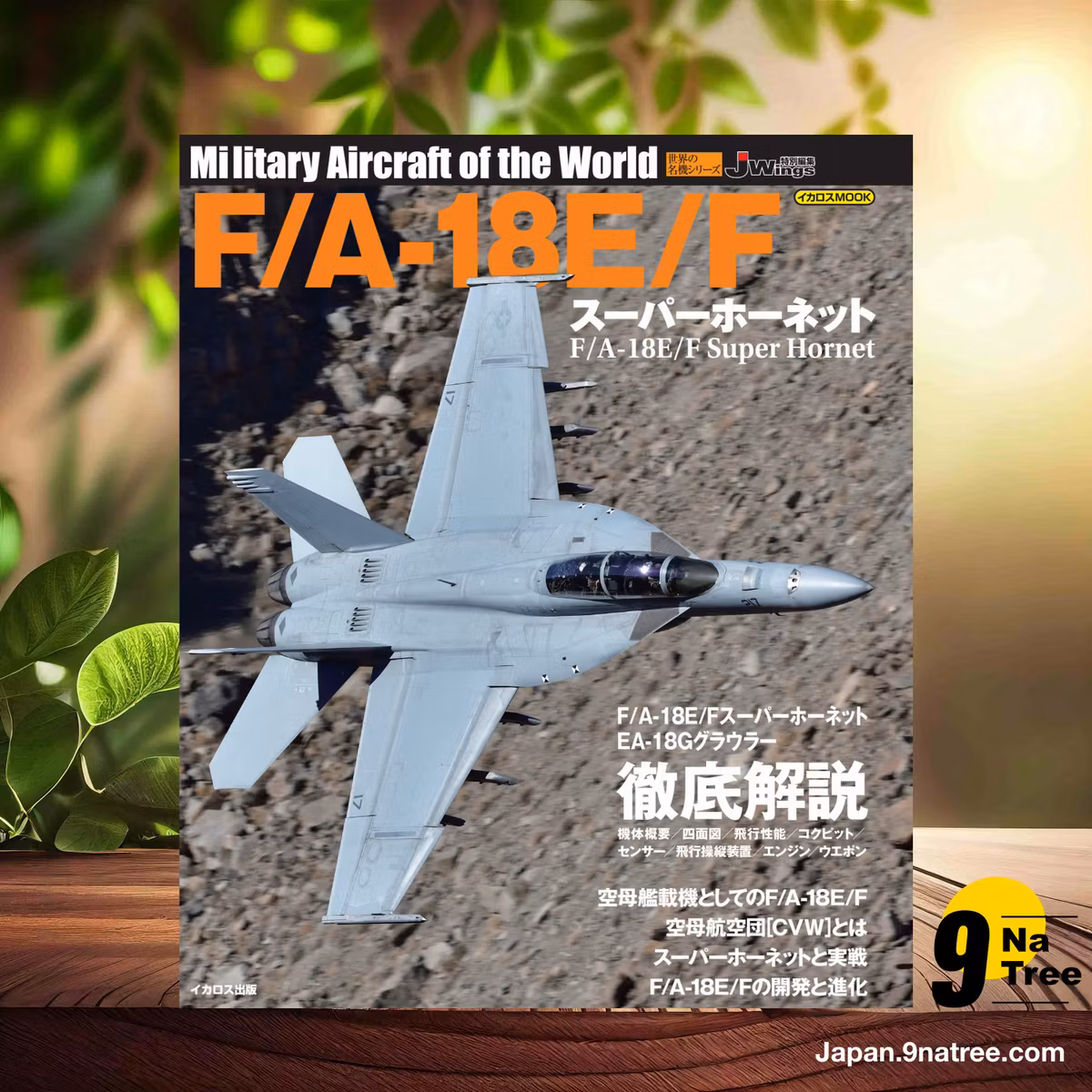                     [レビュー] F/A-18E/F スーパーホーネット  (イカロス出版) 要約した.                