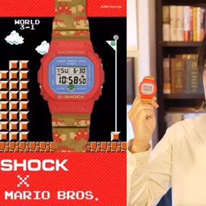 しばらく腕時計を買わないと言ったな。あれは嘘だ【スーパーマリオブラザーズコラボG-SHOCK】