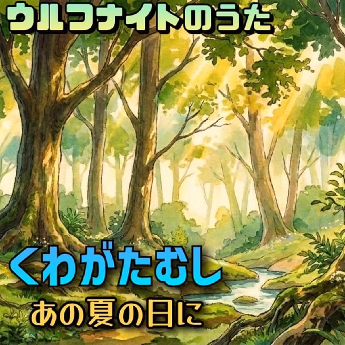 【きょうのうた】✨くわがたむし あの夏の日に