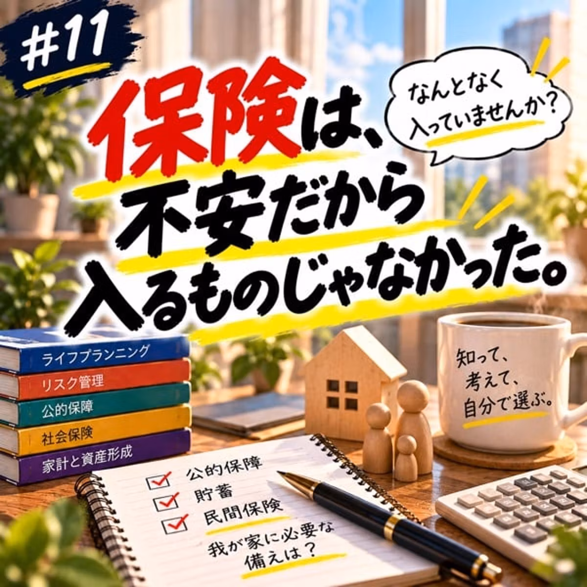 #11「保険は、不安だから入るものじゃなかった。」