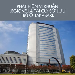 Phát hiện vi khuẩn Legionella tại cơ sở lưu trú ở Takasaki.