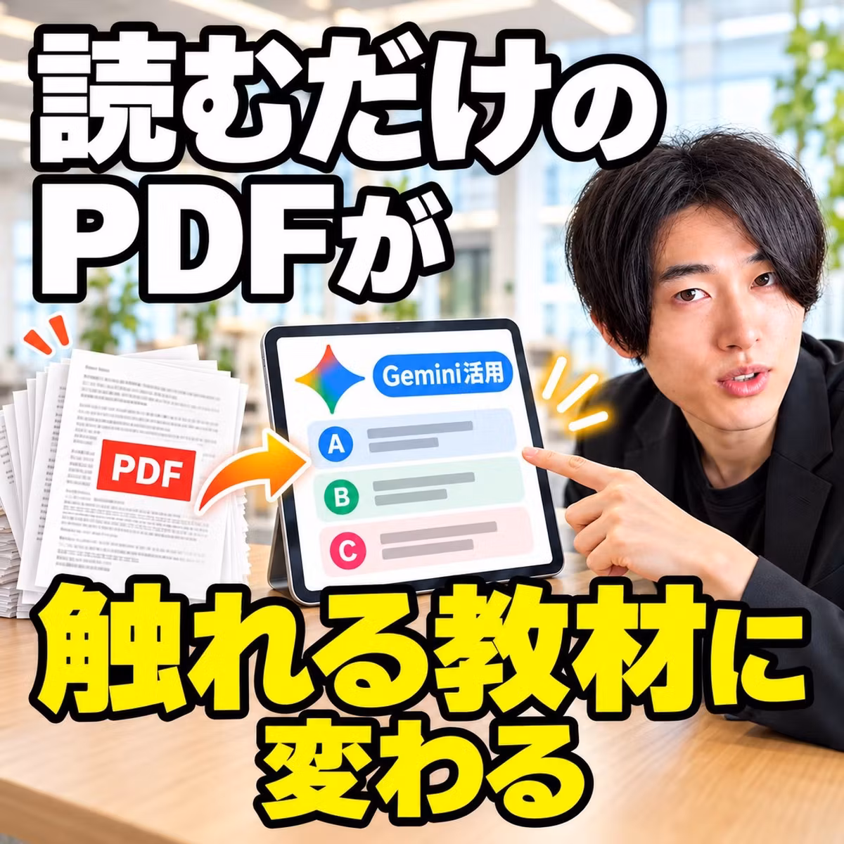 GeminiでPDFを根拠つきの学習教材へ変える