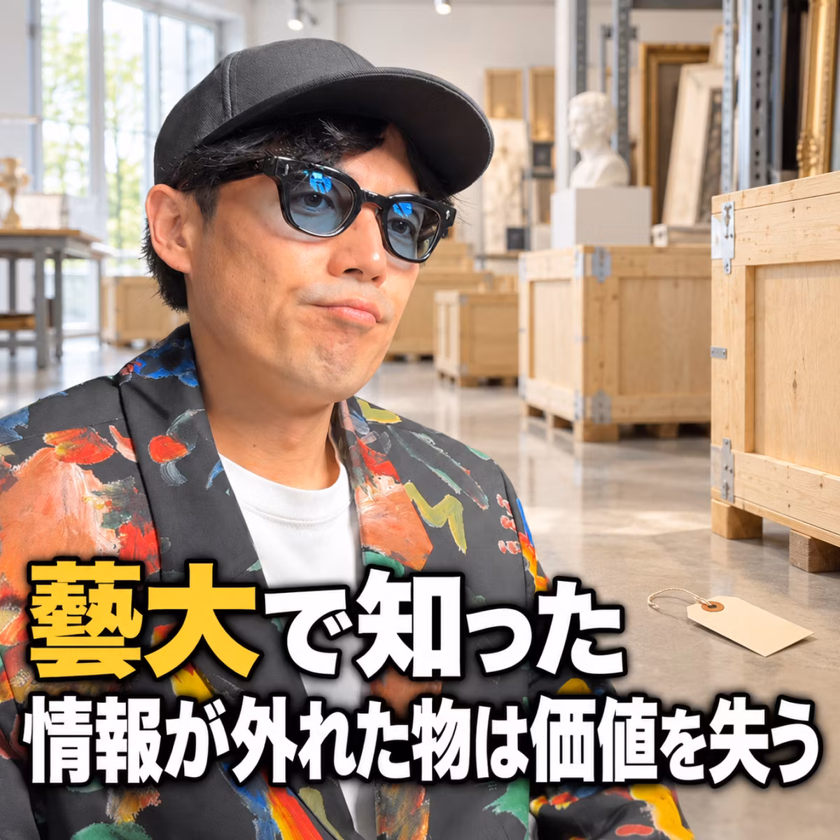 藝大の授業で知った、情報が外れた物は価値を失う話