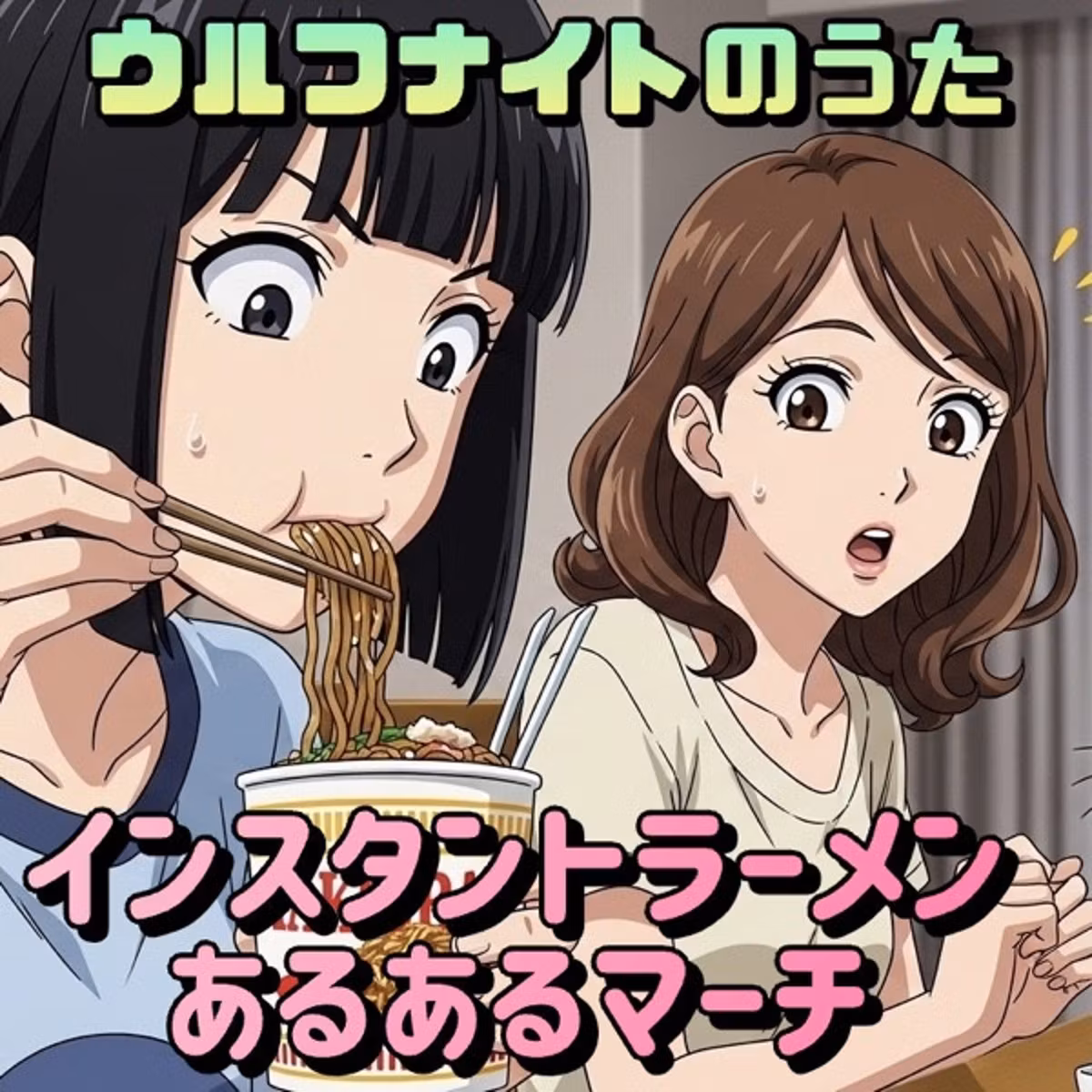 【きょうのうた】インスタントラーメン・あるあるマーチ