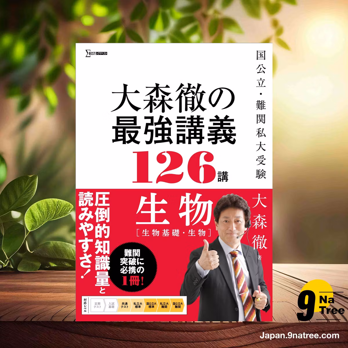                     [レビュー] 大森徹の最強講義126講 生物［生物基礎・生物］  (大森 徹) 要約した.                