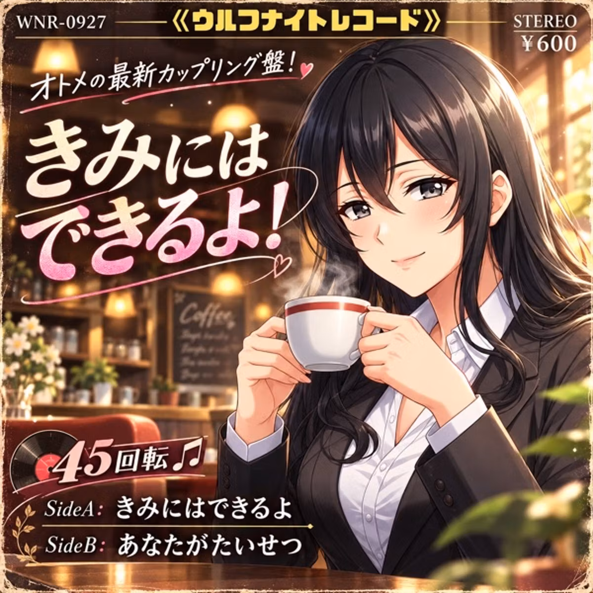 【シングル盤レコード】✨「きみにはできるよ！／あなたがたいせつ」✨