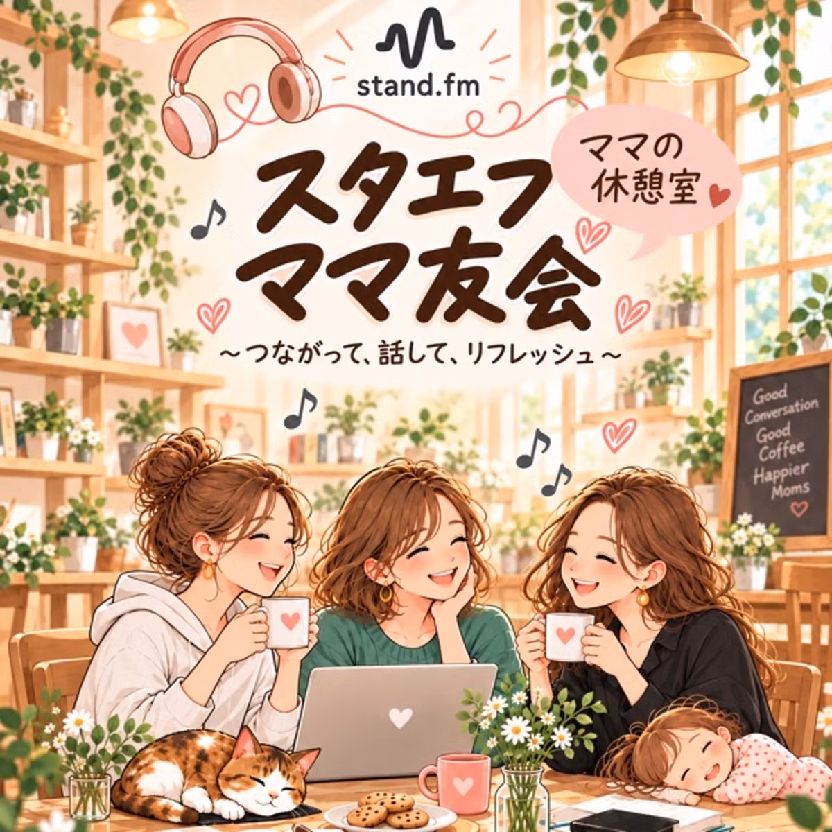 【スタエフママ友会】近況報告🌷