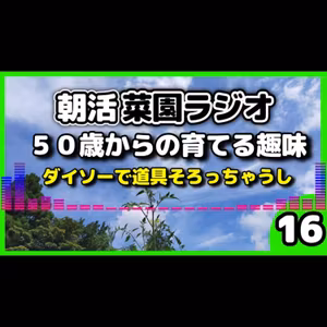 50代で「趣味がない」と悩む人へ。最初の一歩に「家庭菜園」が絶対おすすめな理由【朝活菜園ラジオ】