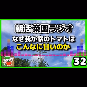＜トマト栽培＞みんな大好きトマトの秘密、アンデスから江戸・出島を経由したブレイクの歴史【朝活菜園ラジオ】