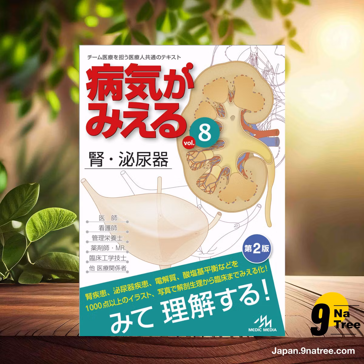                     [レビュー] 病気がみえる vol.8: 腎・泌尿器 (医療情報科学研究所) 要約した.                