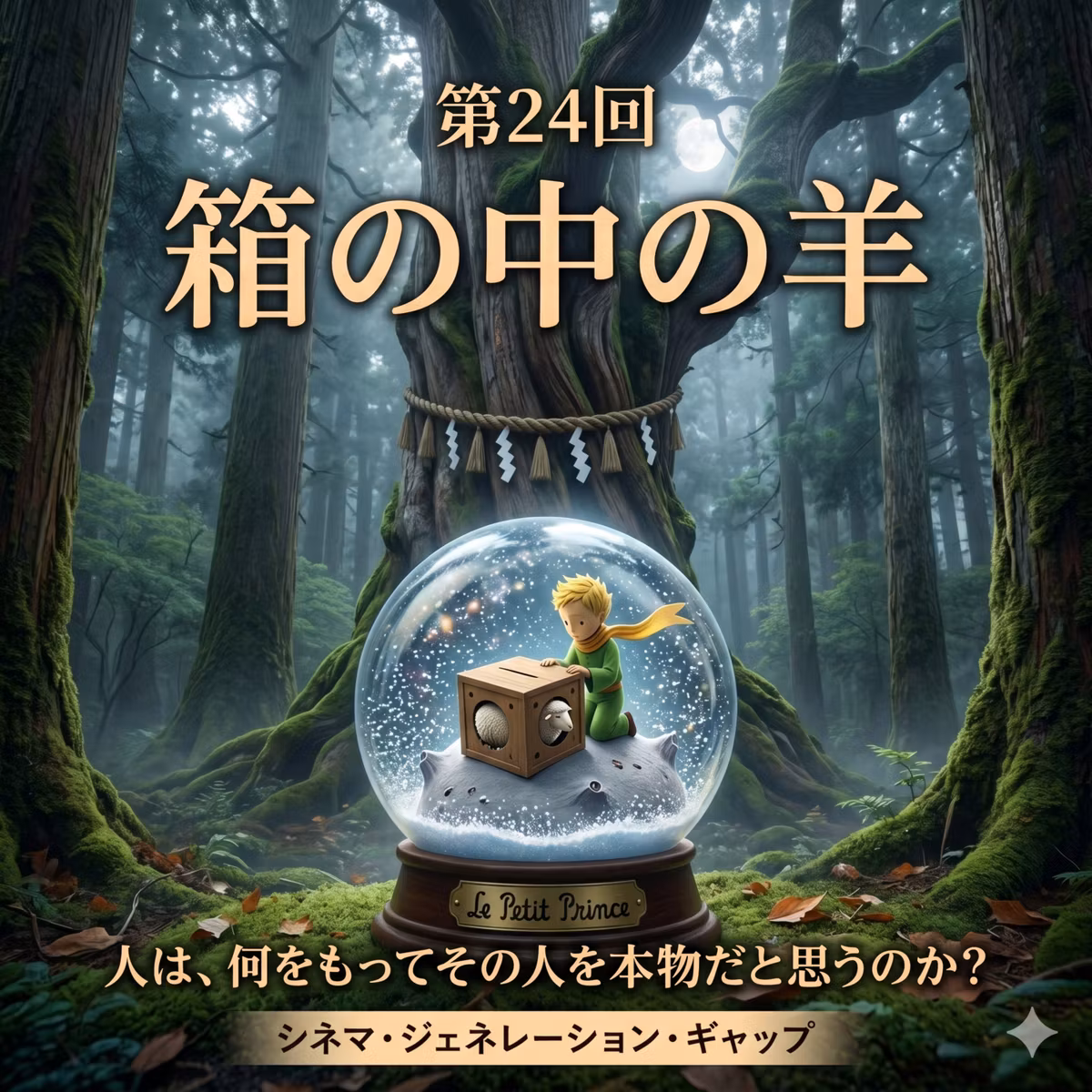 第24回『箱の中の羊』：人は、何をもってその人を本物だと思うのか？