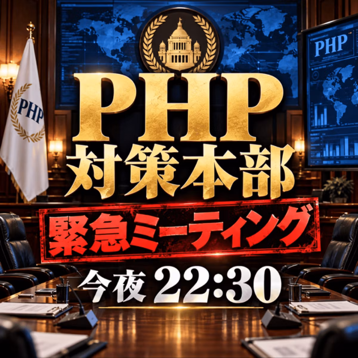 【PHP対策本部】緊急ミーティング