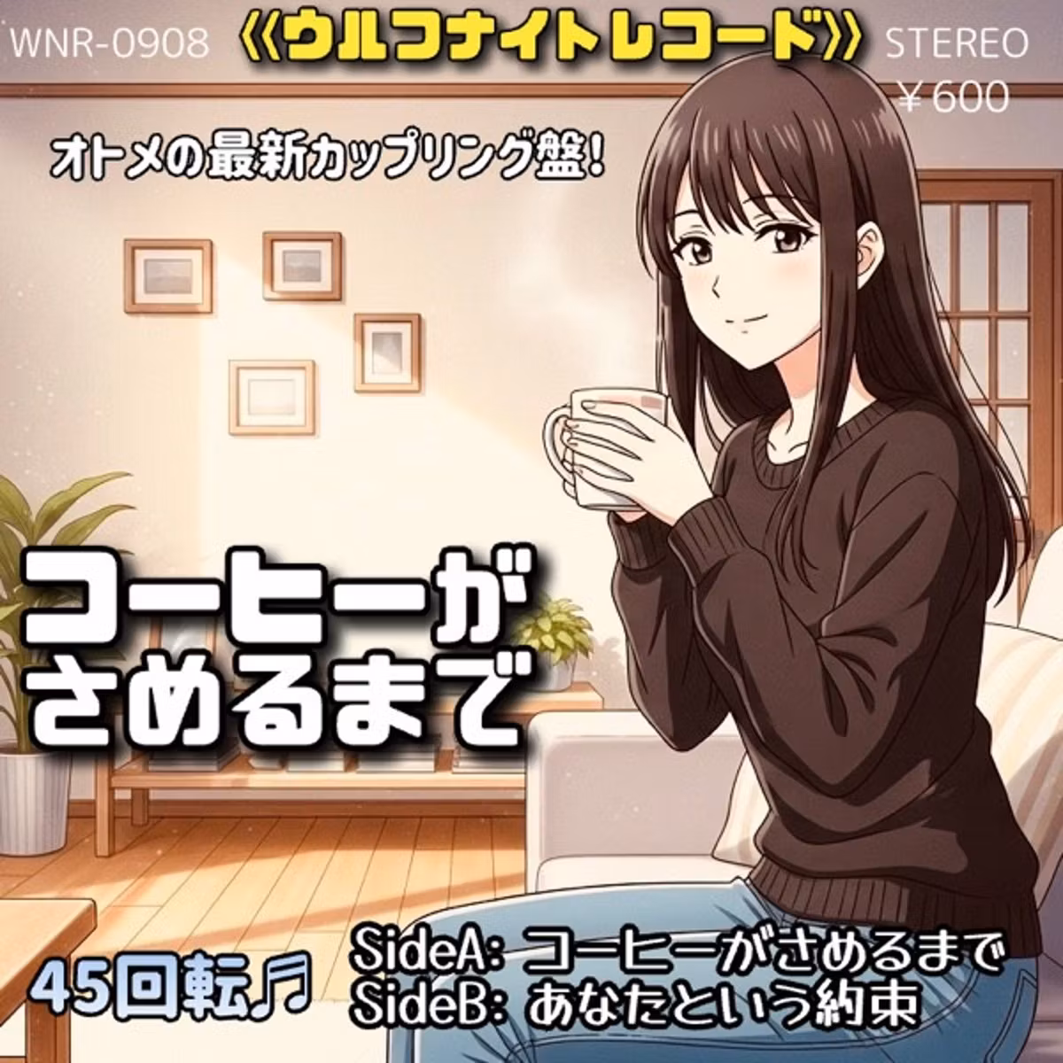 【シングル盤レコード】✨「コーヒーがさめるまで／あなたという約束」✨