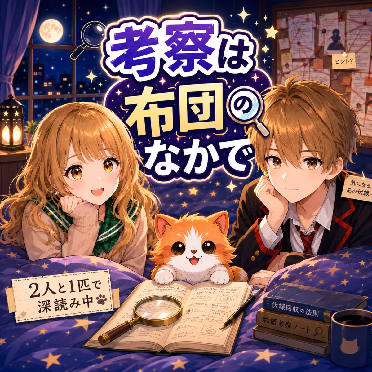 ｢考察は布団のなかで｣