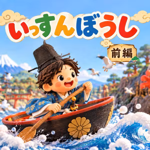 【読み聞かせ】いっすんぼうし（前編）｜小さくても元気いっぱい！日本の昔話｜ゆぽぽ先生のおうち保育園