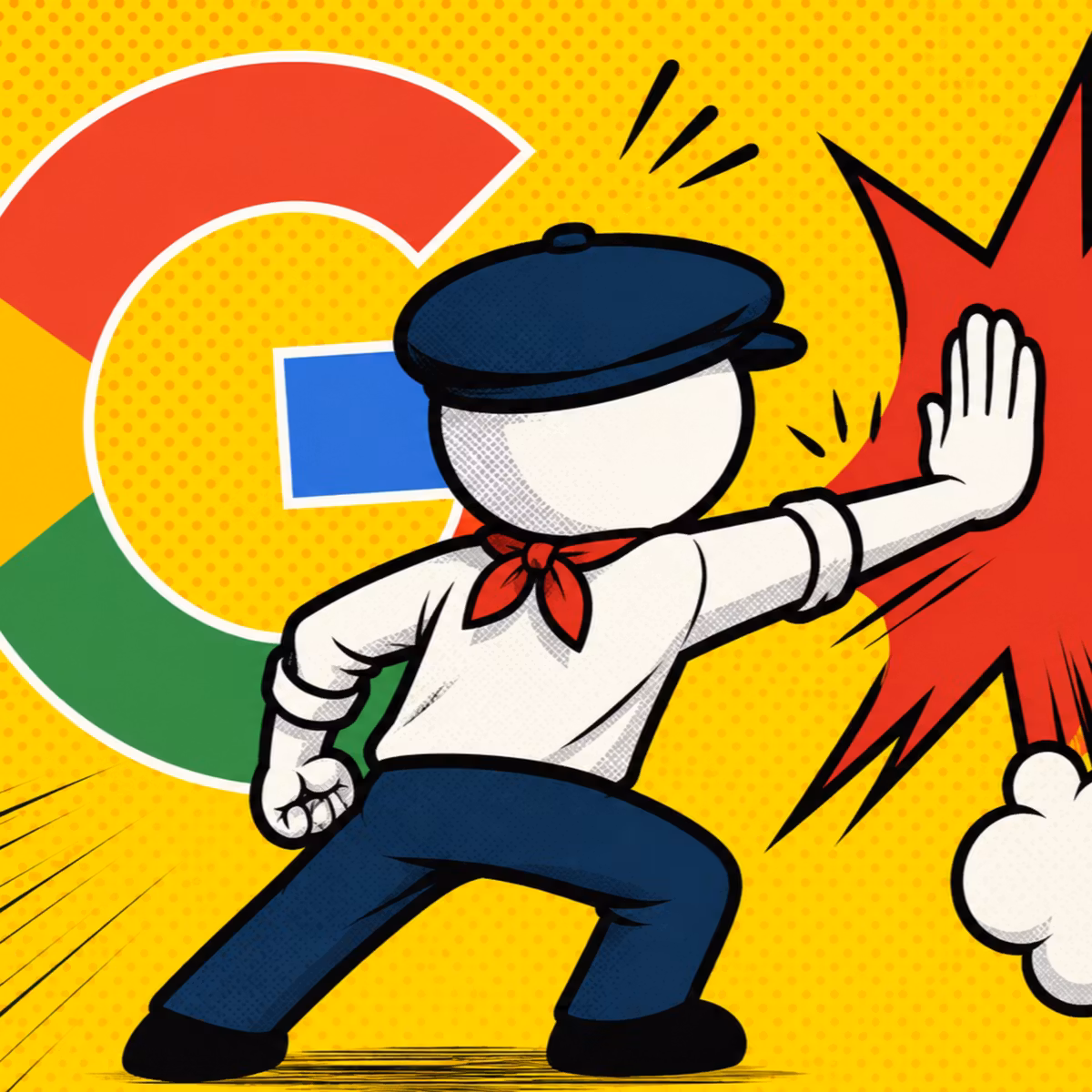 Googleの下働きは真っ平だぜ⁈