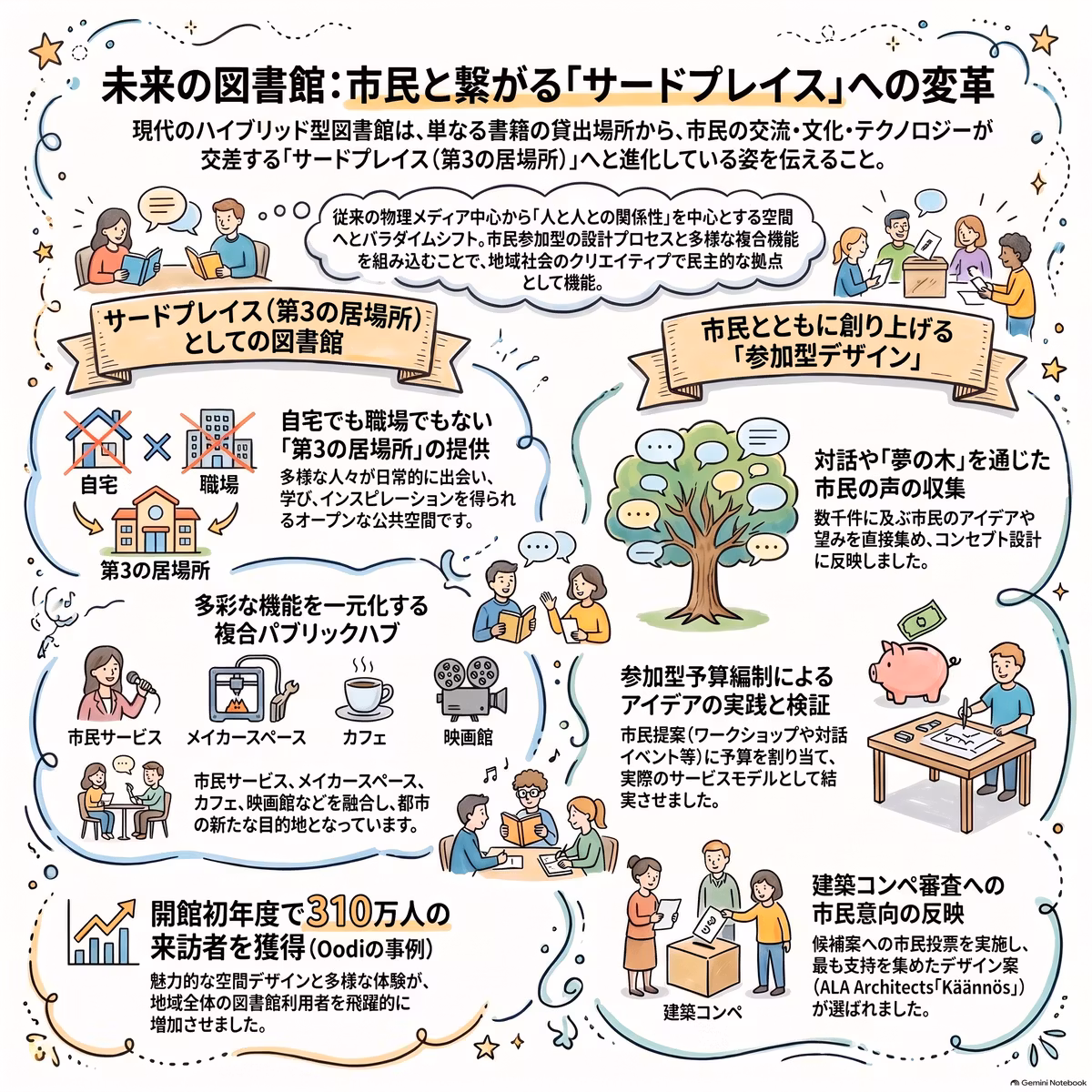 あたらしい図書館のかたち：図書館のデザインとデジタル貸出の法制化に関する総合考察