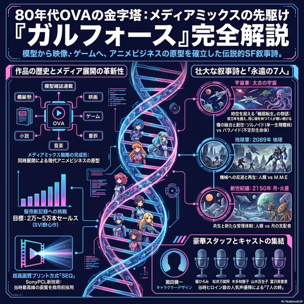 【ガルフォース同窓会】時空を超える7人の絆――宇宙章から地球章まで、今こそ見返すSF叙事詩の魅力