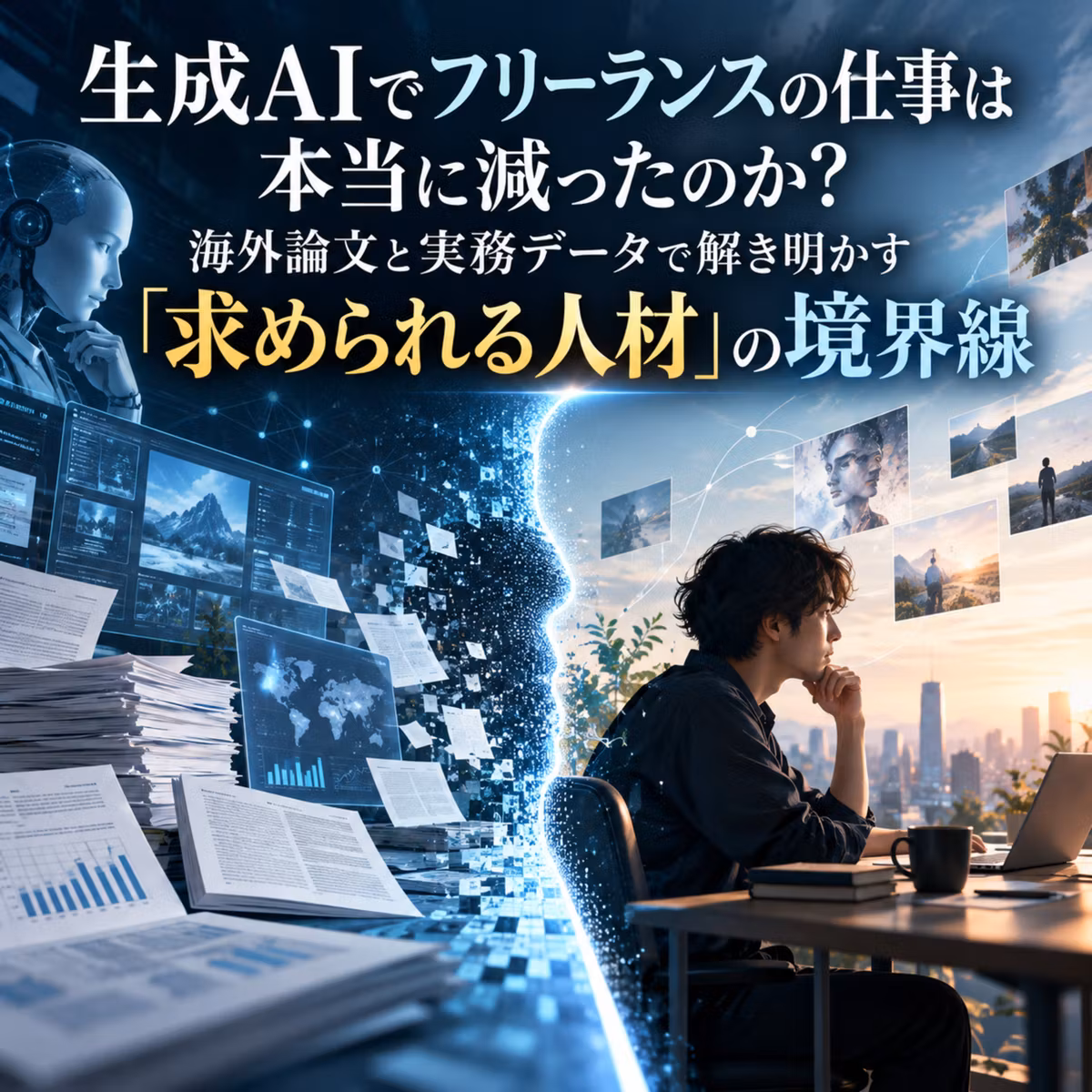 #367_生成AIでフリーランスの仕事は本当に減ったのか？海外論文と実務データで解き明かす「求められる人材」の境界線