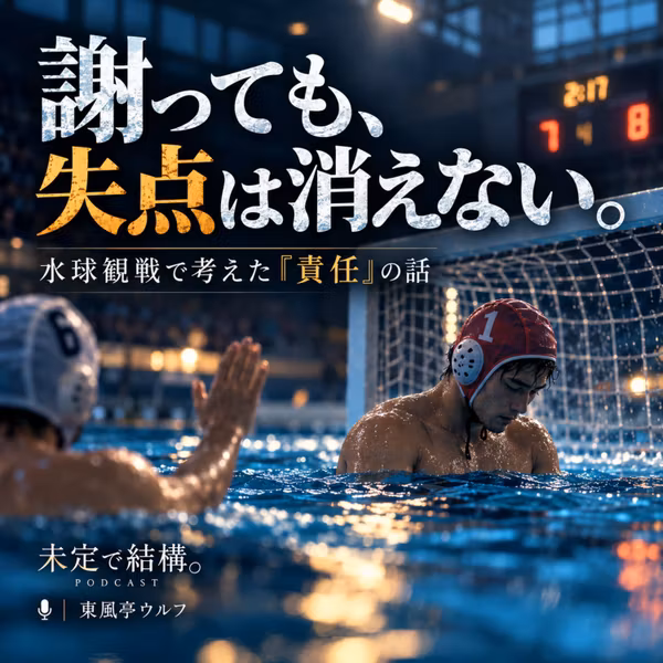 #24 謝っても、失点は消えない。｜水球観戦で考えた「責任」の話