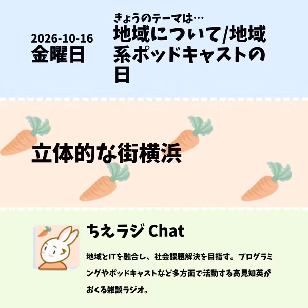 2026/10/16 立体的な街横浜