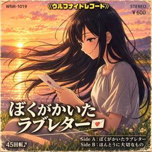 🎼【シングル盤レコード】✨「ぼくがかいたラブレター💌／ほんとうに大切なもの」✨
