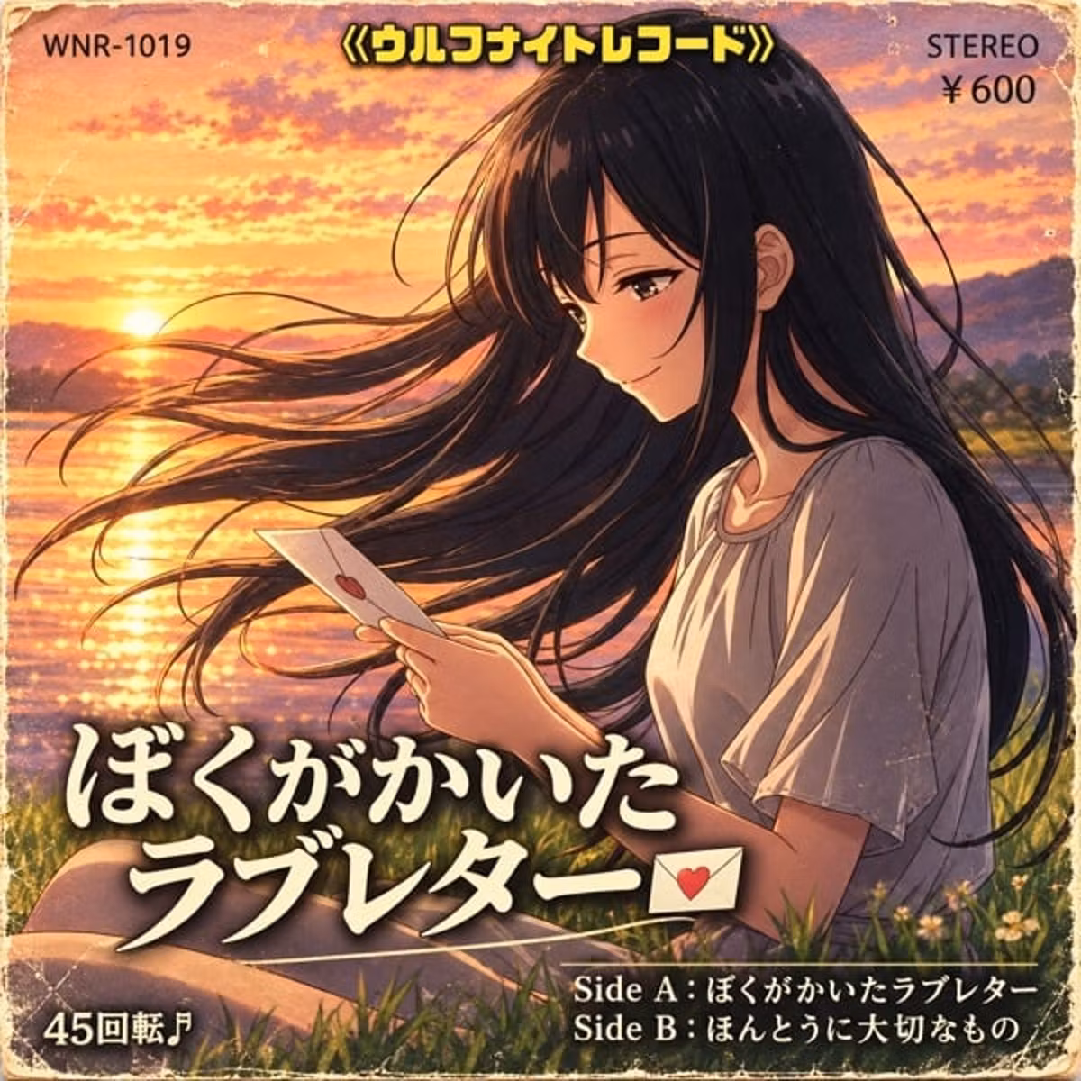 🎼【シングル盤レコード】✨「ぼくがかいたラブレター💌／ほんとうに大切なもの」✨