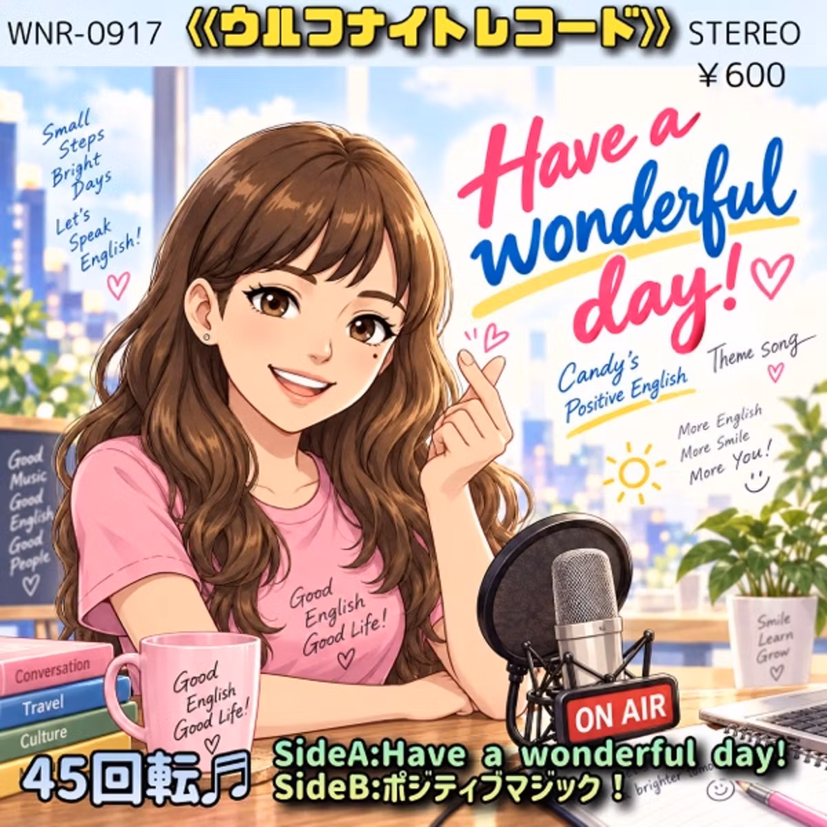 【シングル盤レコード】🇺🇸キャンディーのHave a wonderful day!