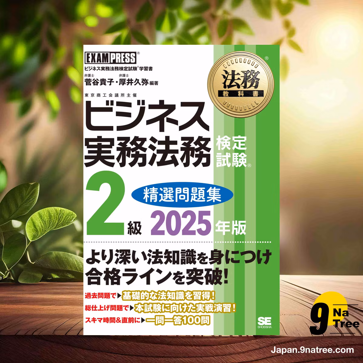                     [レビュー] 法務教科書 ビジネス実務法務検定試験2級 精選問題集 2025年版  (菅谷 貴子) 要約した.                