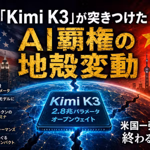 「Kimi K3」（中国発）が突きつけたAI覇権の地殻変動というストーリー