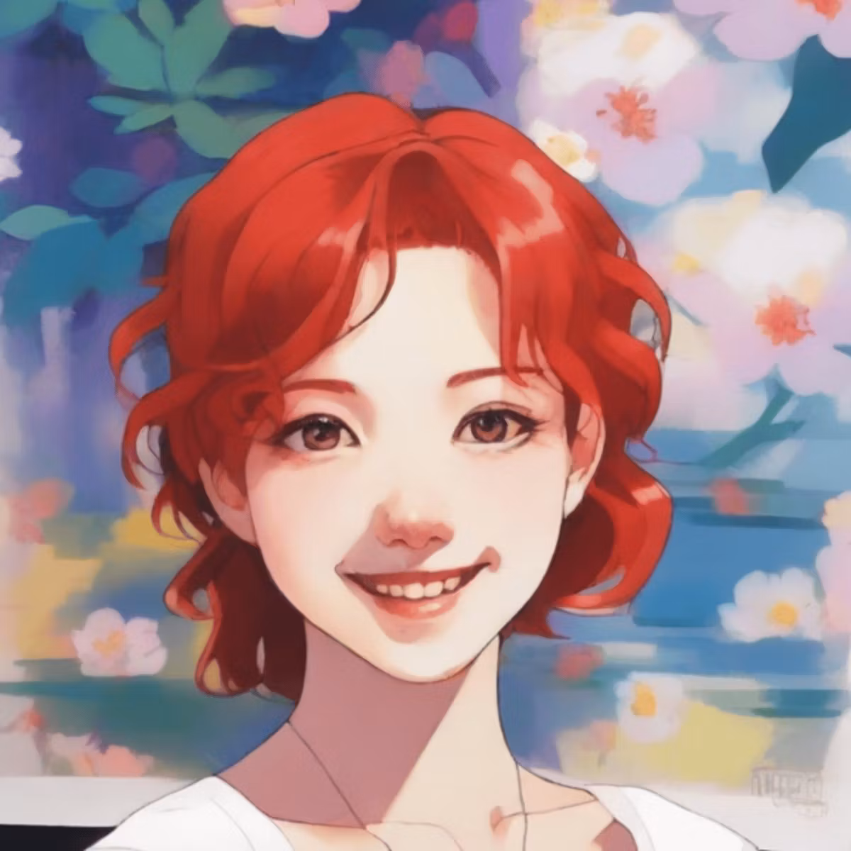ai生成画像の私🤣可愛くなってる💕