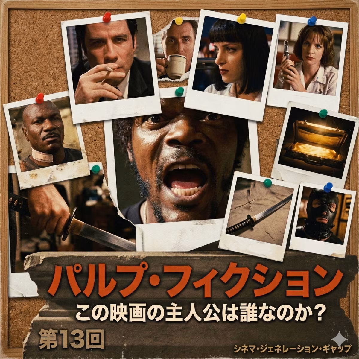 第13回『パルプ・フィクション』：この映画の主人公は誰なのか？