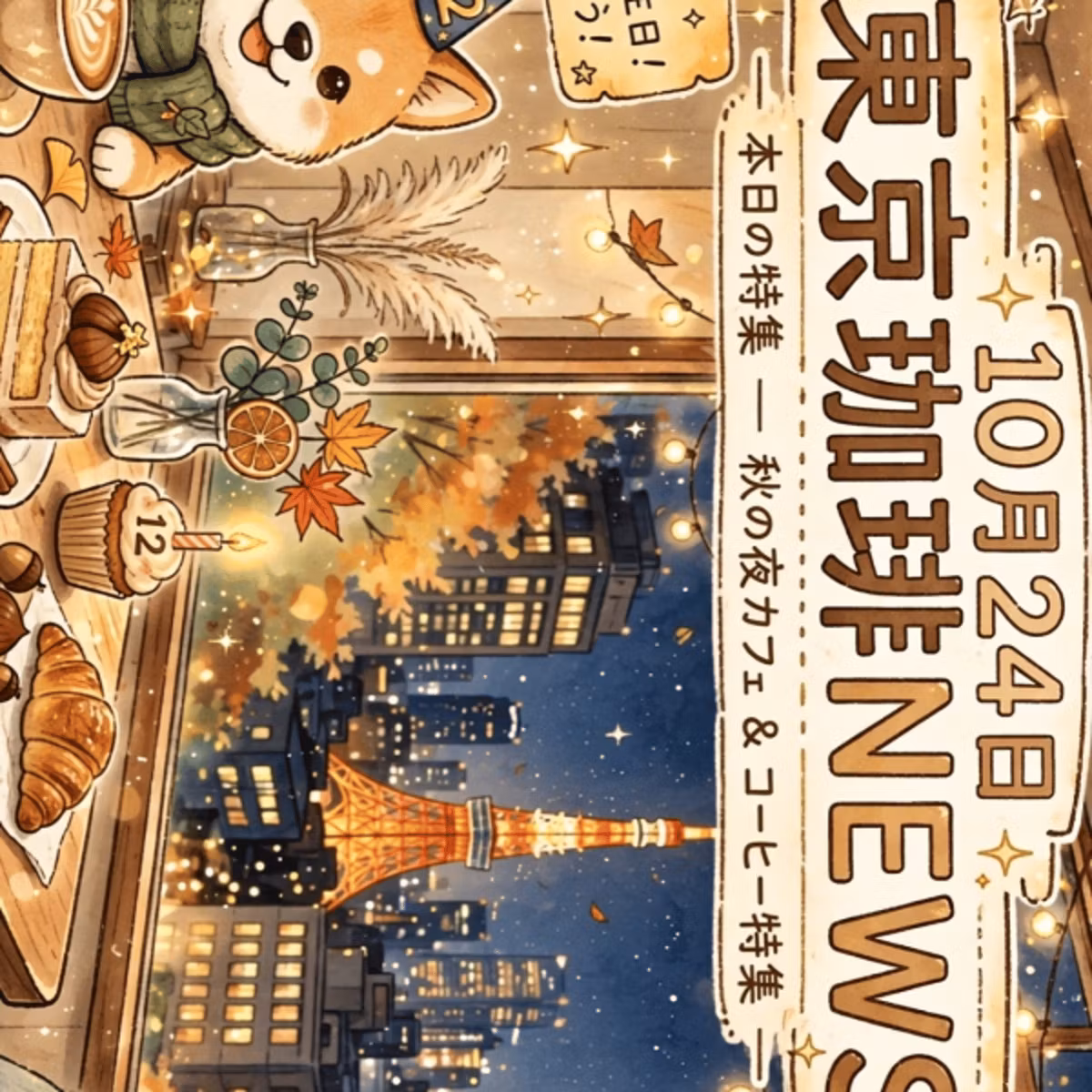 [珈琲NEWS] 東京珈琲NEWS 👻2026年10月24日🎃
