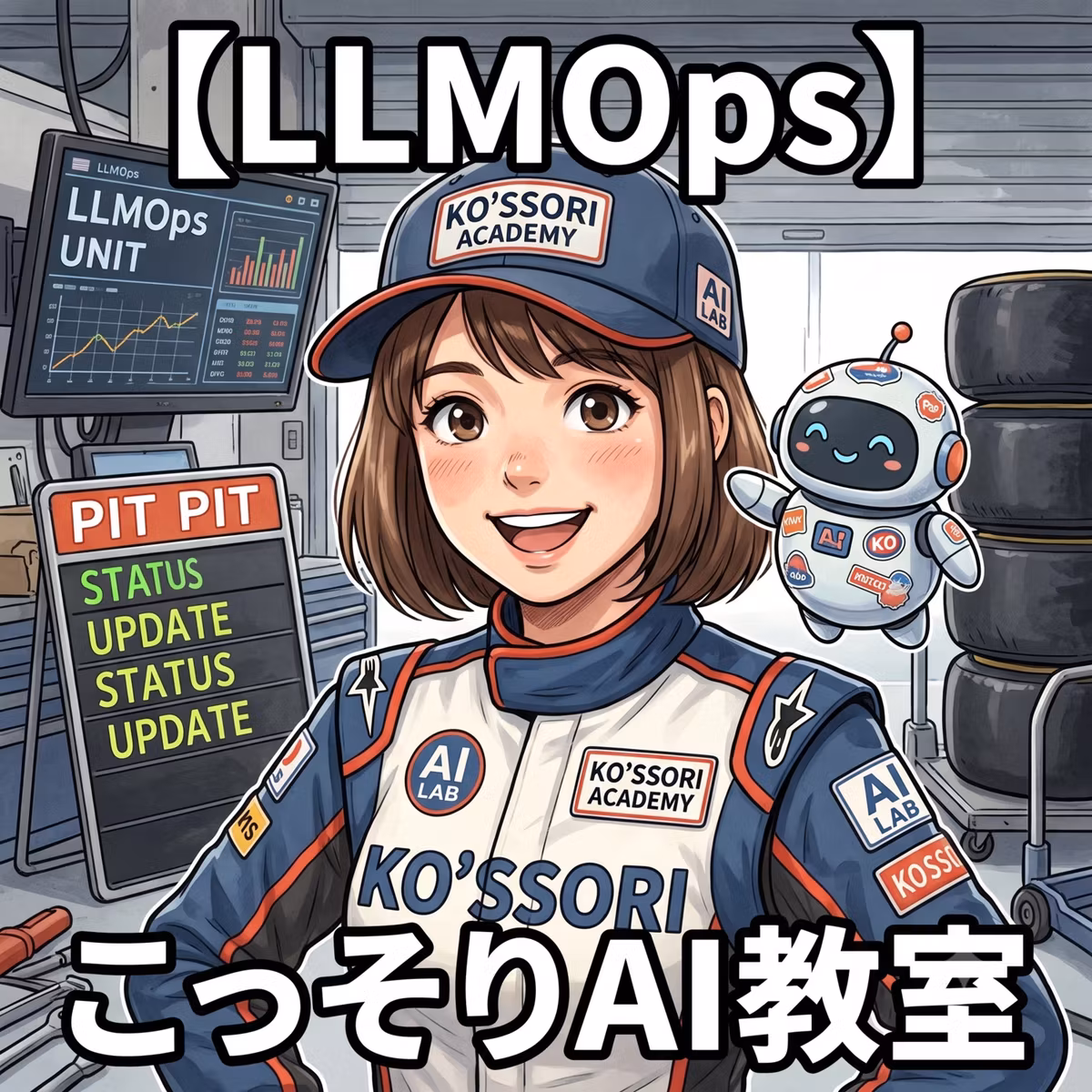 【LLMOps】作って終わりじゃない、AIもF1ピットクルー方式で