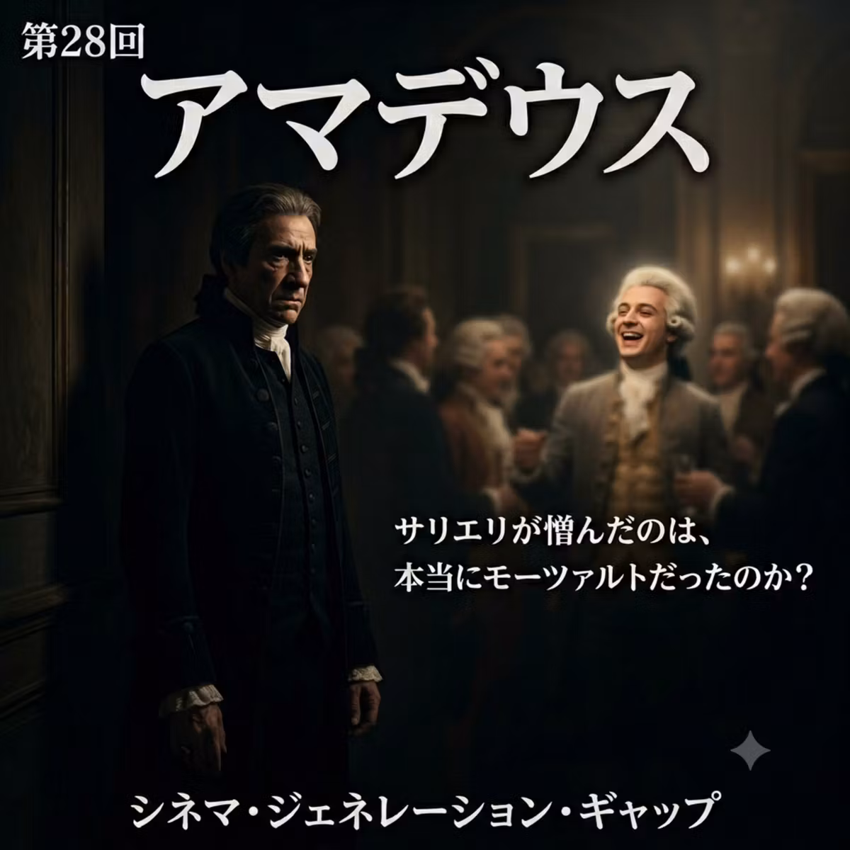 第28回『アマデウス』：サリエリが憎んだのは、本当にモーツァルトだったのか？