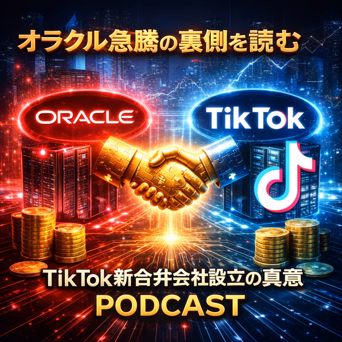 オラクル急騰の裏側を読む―TikTok新合弁会社設立が意味する「真の勝者」とは
