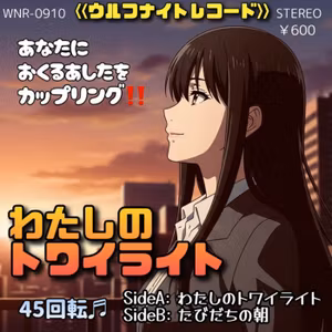 【シングル盤レコード】✨「わたしのトワイライト／たびだちの朝」✨