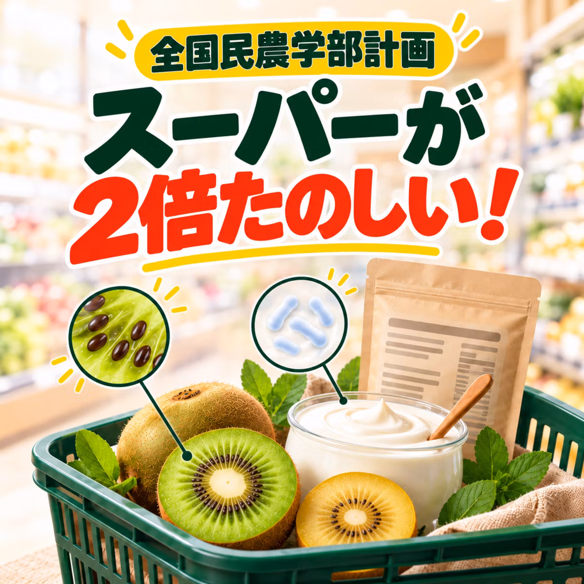 のーふーを聞けば食生活が2倍たのしくなる〜全国民農学部計画