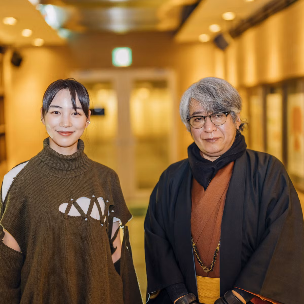 のん、小説家・京極夏彦に訊く「民話の伝承の未来」