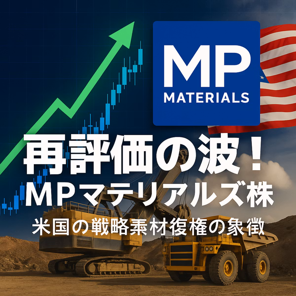 MPマテリアルズ株に再評価の波、ドイツ銀行が「買い」に格上げ