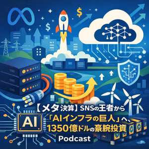 【メタ決算】SNSの王者から「AIインフラの巨人」へ、1350億ドルの豪腕投資