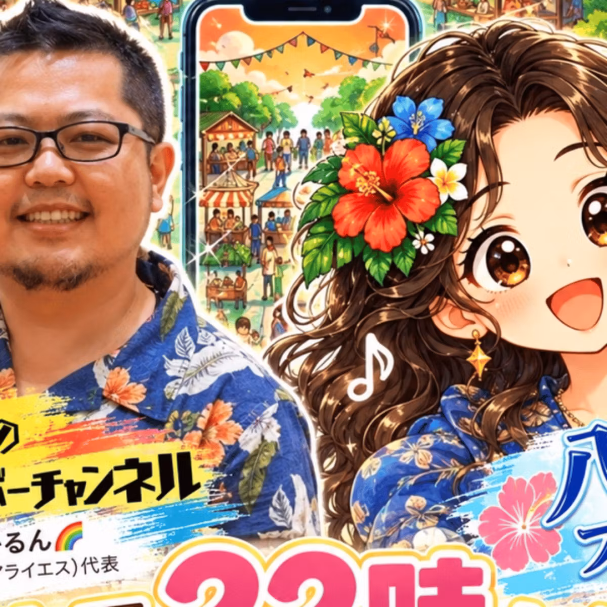 リットマルシェコラボ　ひかるんさんと