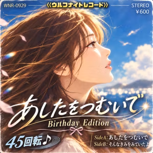 【シングル盤レコード】✨「あしたをつむいで／そんなきみをみていたよ」✨