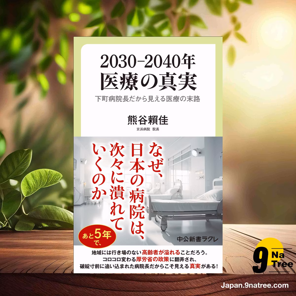                     [レビュー] 2030―2040年　医療の真実-下町病院長だから見える医療の末路  (熊谷 賴佳) 要約した.                